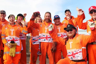 Our friendly team of Race Marshals at Silverstone
