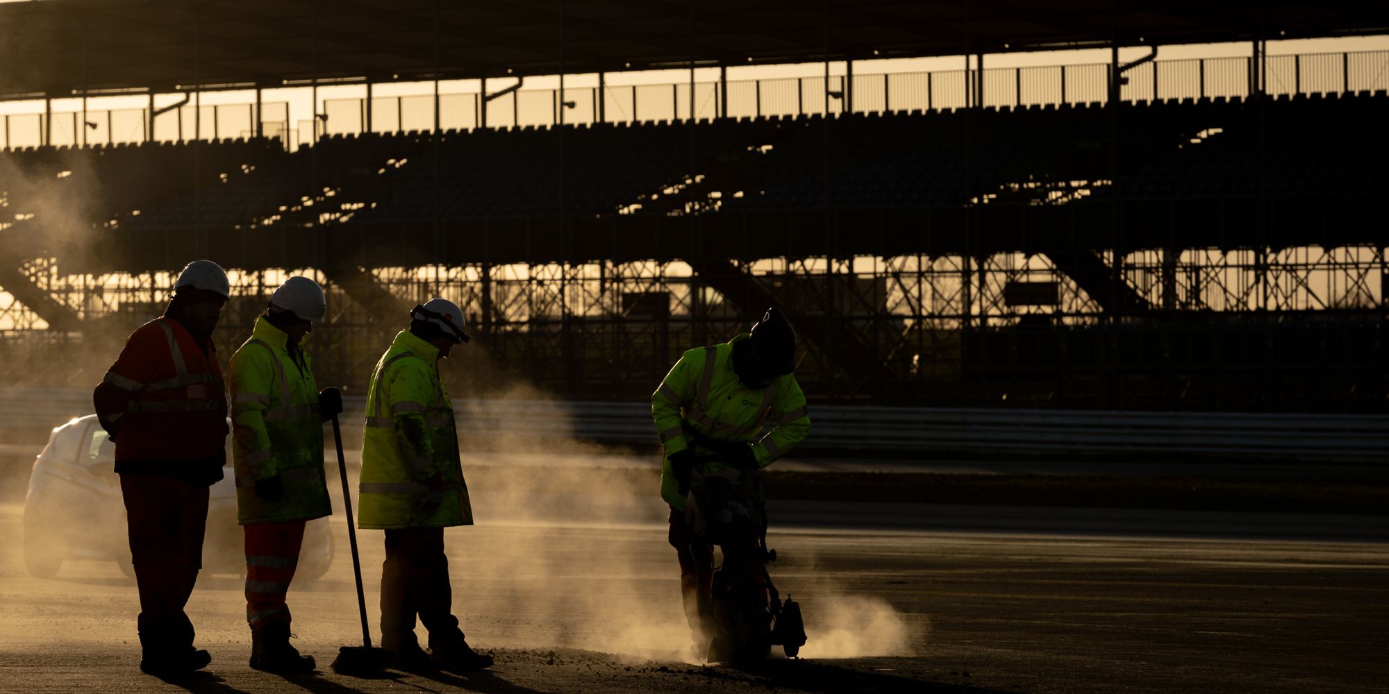 maintaining a racetrack