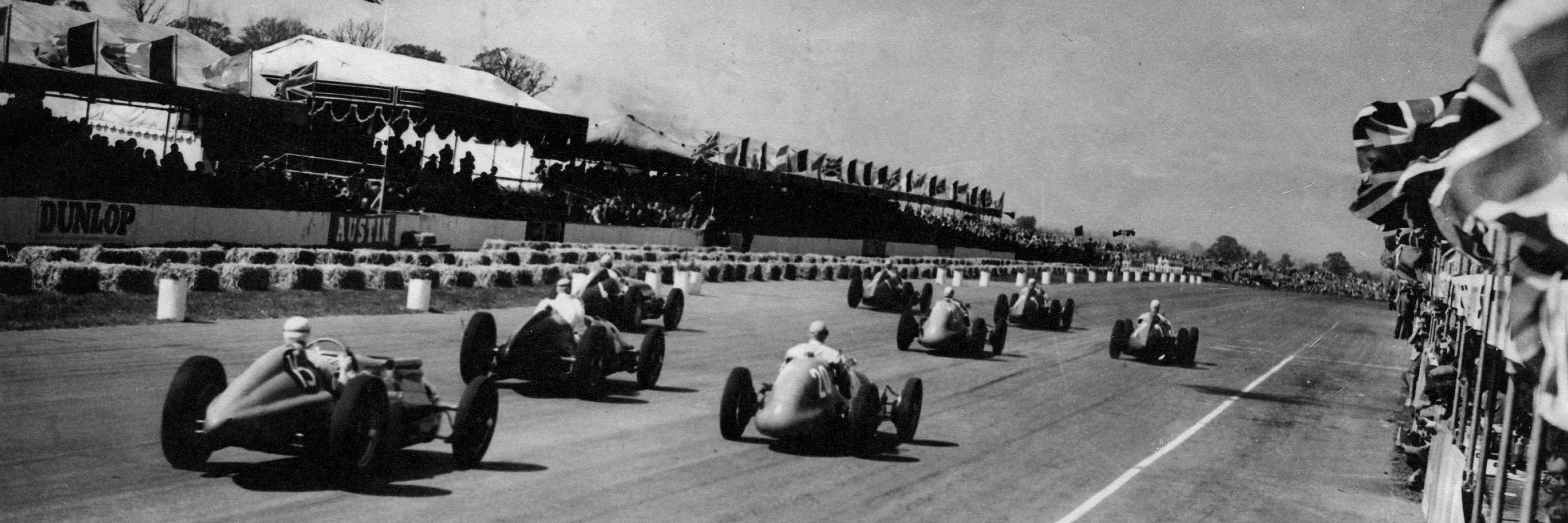 The very first F1 race at Silverstone in 1950