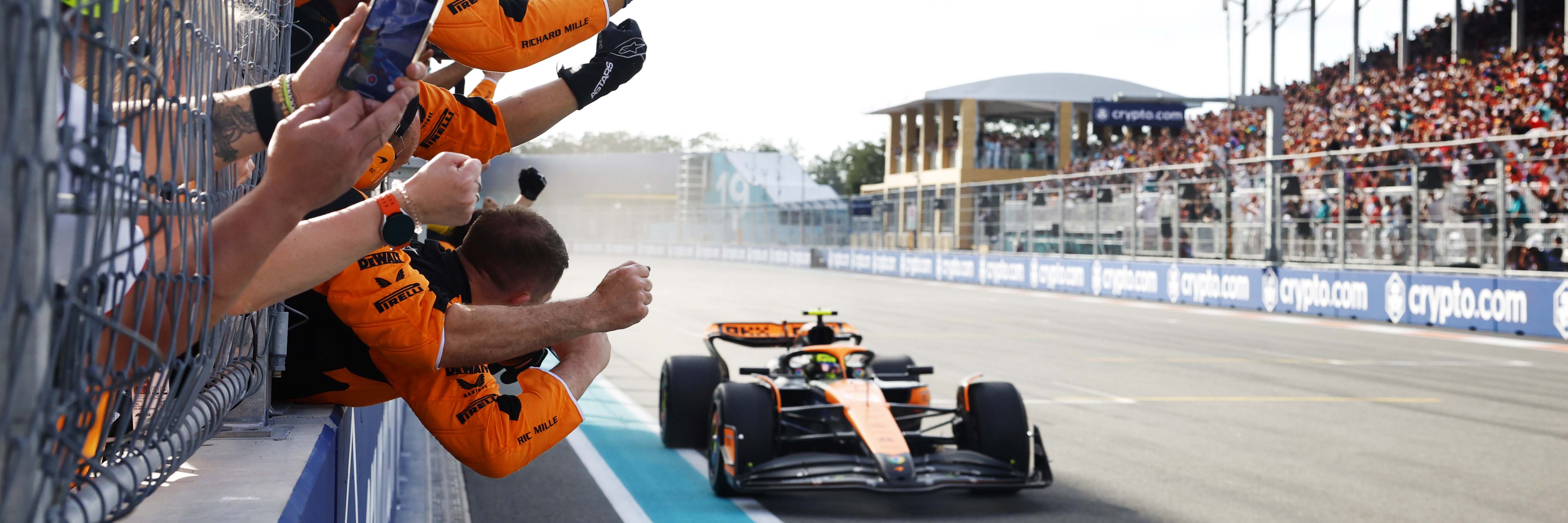 Lando Norris wins the Miami Grand Prix