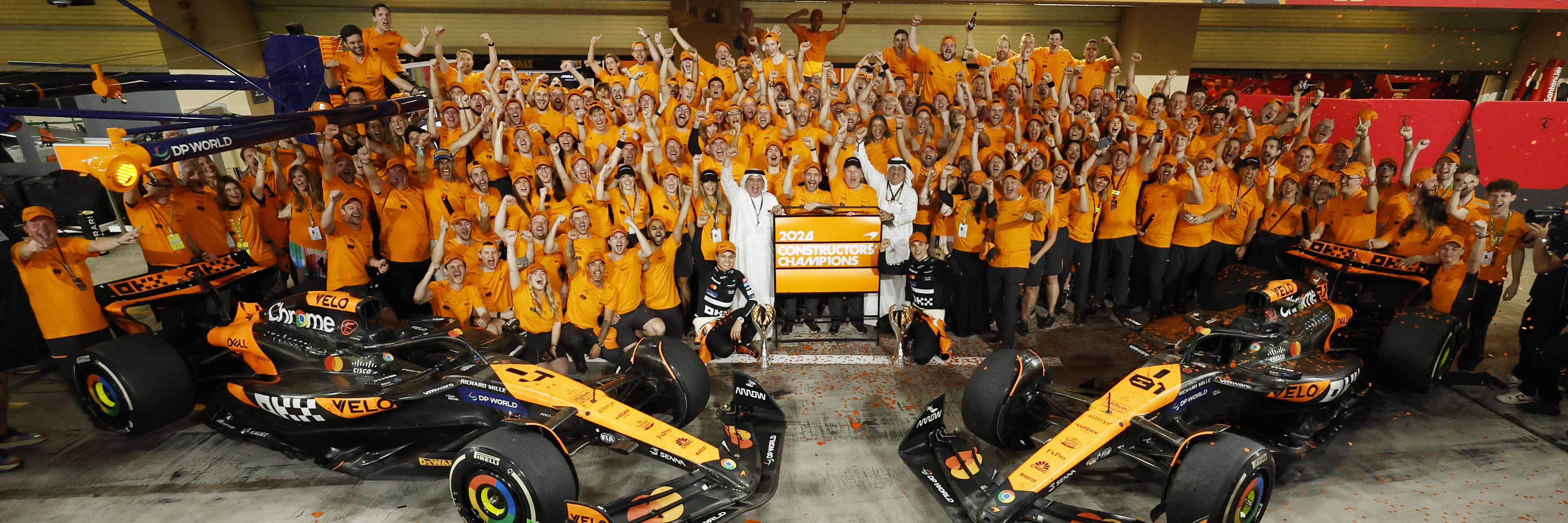 McLaren F1 team - 2024 constructors' champions