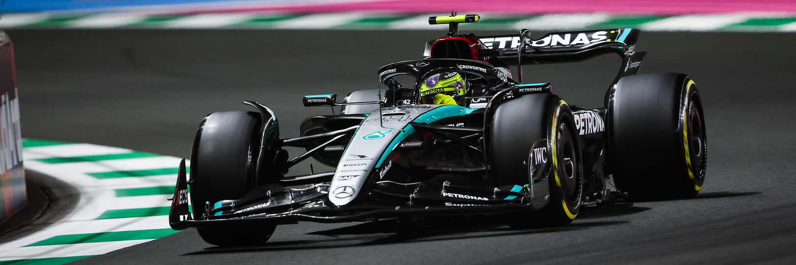 Lewis Hamilton at the Saudi Arabian Grand Prix