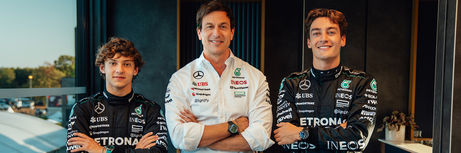 Mercedes' 2025 F1 driver line-up