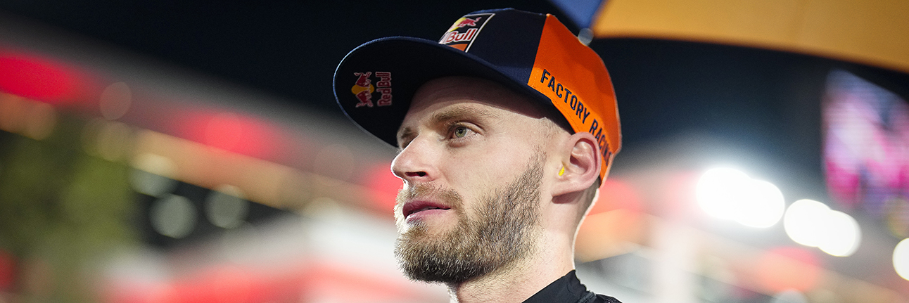 Brad Binder on the grid of the 2024 Qatar Grand Prix