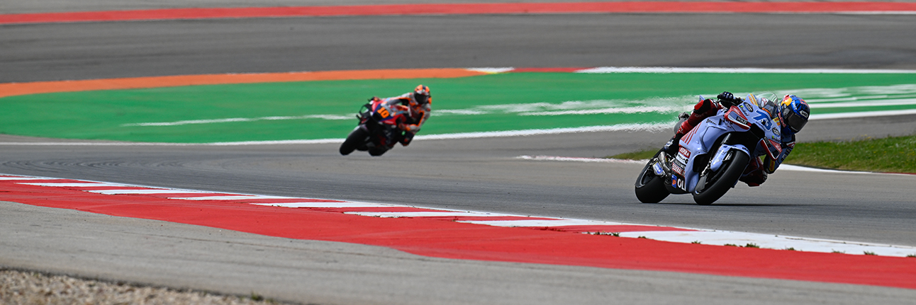 Alex Marquez on track during the 2024 MotoGP season