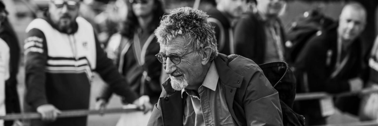 Eddie Jordan at Silverstone Circuit