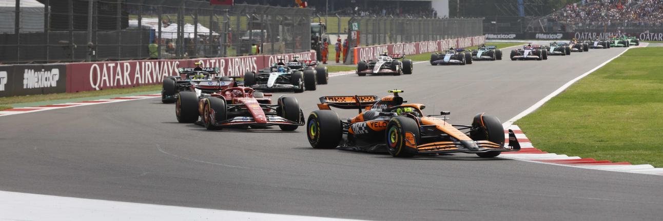 McLaren and Ferrari go head-to-head at the Mexican Grand Prix