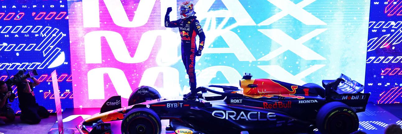 Max Verstappen crowned Formula One world champion