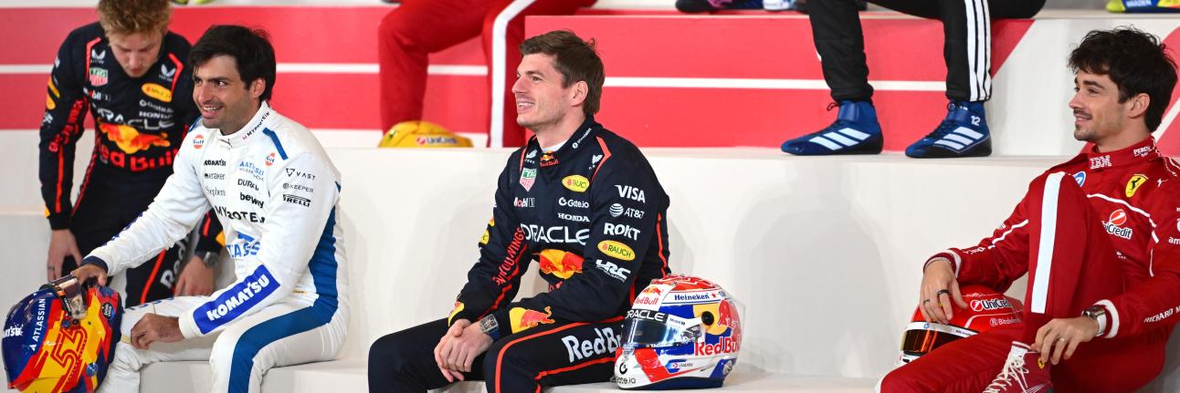 Max Verstappen ahead of the 2025 F1 season