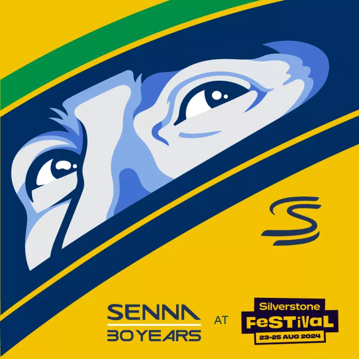 Senna Tribute at Silverstone Festival