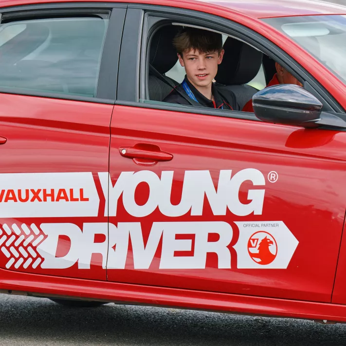 Young Driver at Silverstone Festival