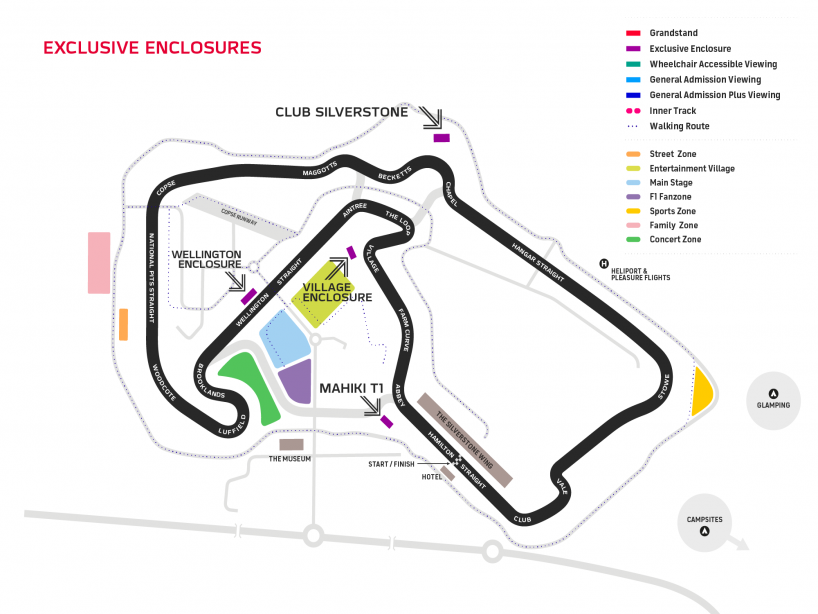 Formula 1 British Grand Prix Prices Silverstone