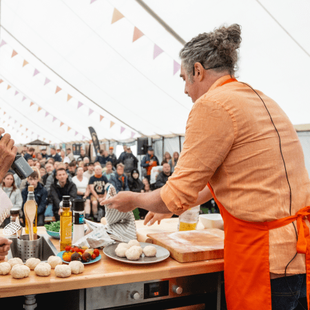 Silverstone Festival - chef demos