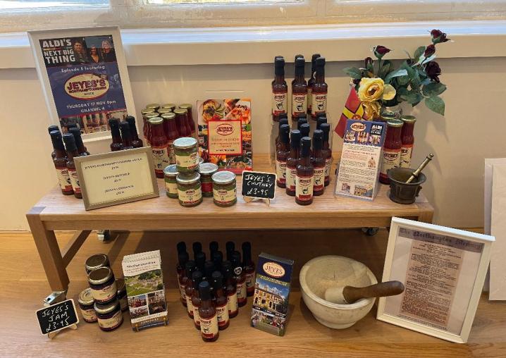 Jeyes Sauce Display