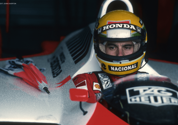 Senna Tribute at Silverstone Festival