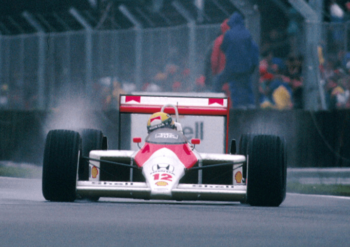 Senna Tribute at Silverstone Festival