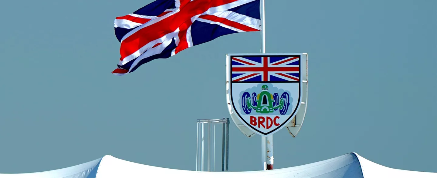 BRDC flag building