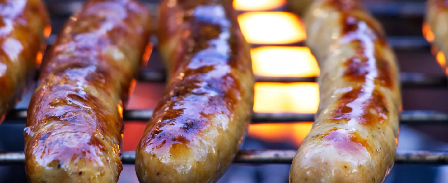 Sausages, Tasting Tent - Foodie Fest - Silverstone Festival