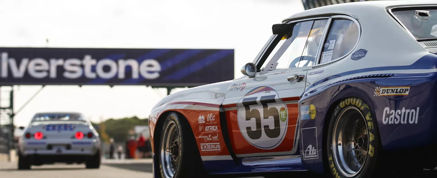 Track action at Silverstone Festival