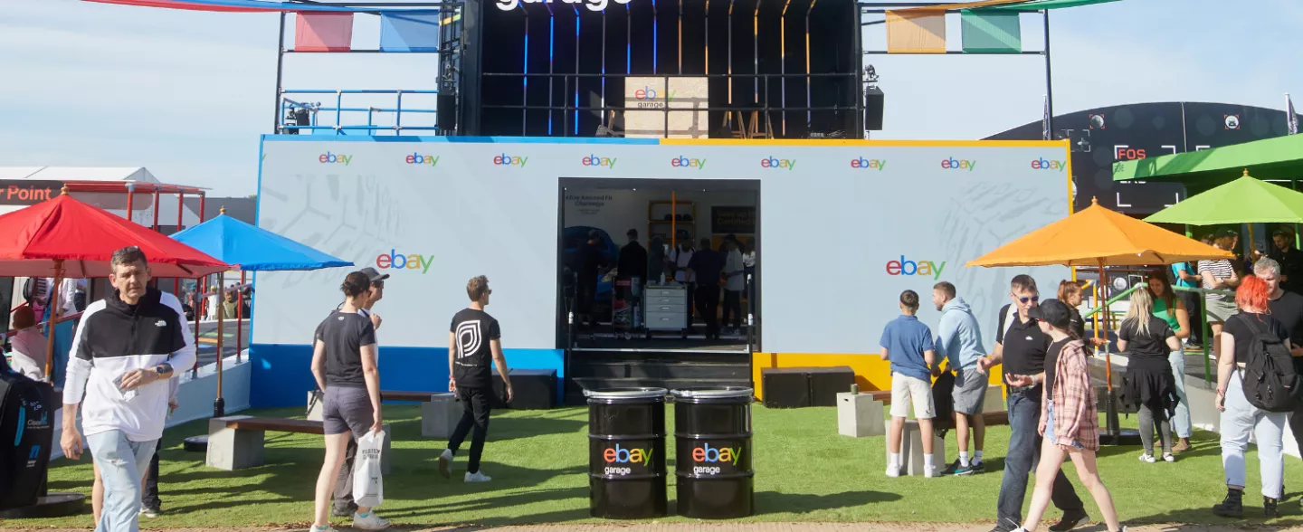 eBay Garage at Silverstone Festival