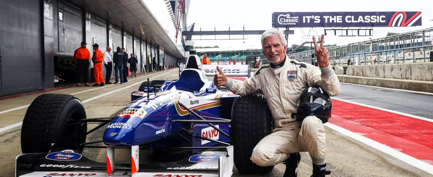Damon Hill at the Classic