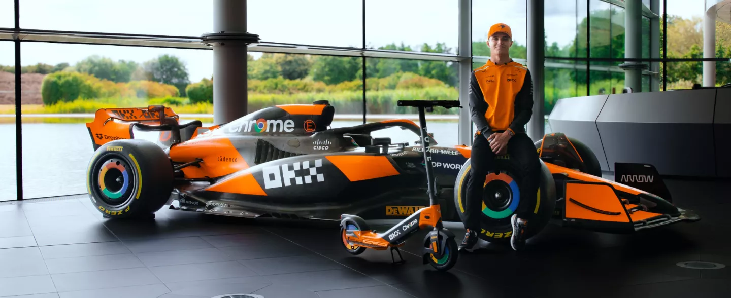 pure mclaren lando norris